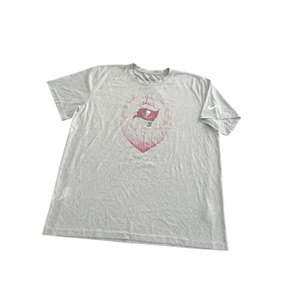 Tampa Bay Buccaneers Nike Heather Gray Primetime Legend Icon Performance T-Shirt - Picture 2 of 9